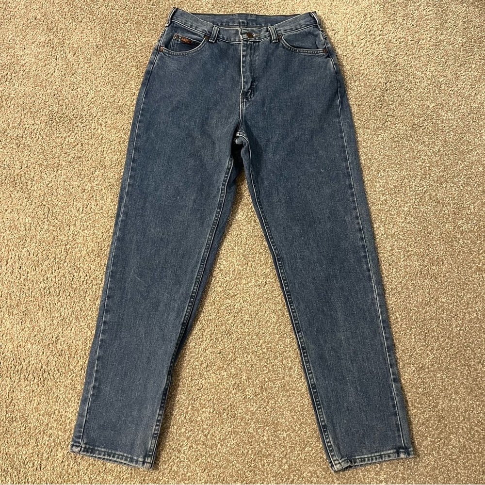 Lee straight leg denim jeans. Size 8.
